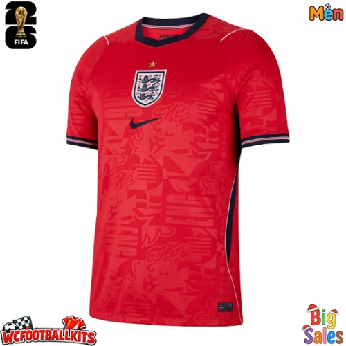 England Replica Away Stadium Shirt World Cup 2026 Short Sleeve